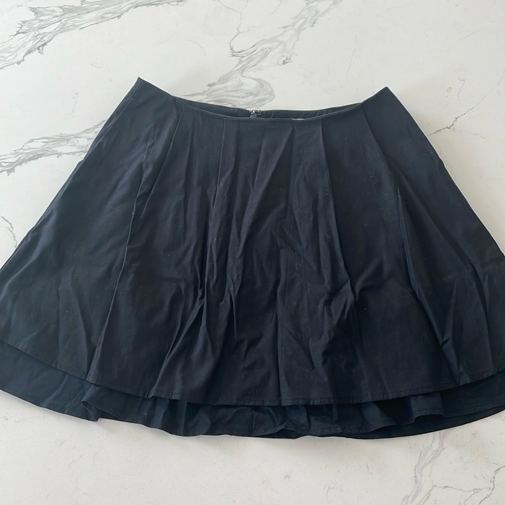 Reformation Black Mini Skirt